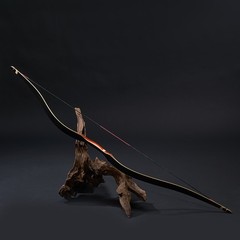 60»Traditional Recurve Bow 30-50lbs Archery Laminated Longbow for Hunting Shoot