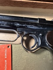 Vintage Crosman Early .22 Target Pistol w/ Original Box & Manual