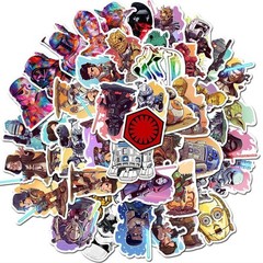 Mix 10/50 PCs StarWars Game Movie Graffiti Luggage Notebook Sticker-No Duplicate