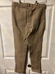 Authentic Gucci Equestrian Riding Pants Horse Bit Made in Italy Sz 40 IT Khaki