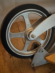 Xootr Cruz Foot Scooter With Brake & Wooden Deck