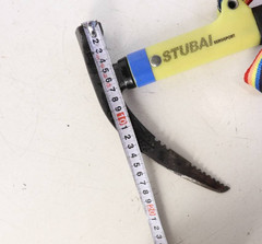 STUBAI Sierra Ice Axe Hammer 50cm Short Ice Tool Vintage Climbing Eispickel