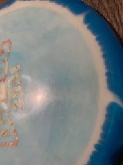 USDGC 2021 Disc Golf Disc Blue White Swirl Plastic Collector Championship Disc