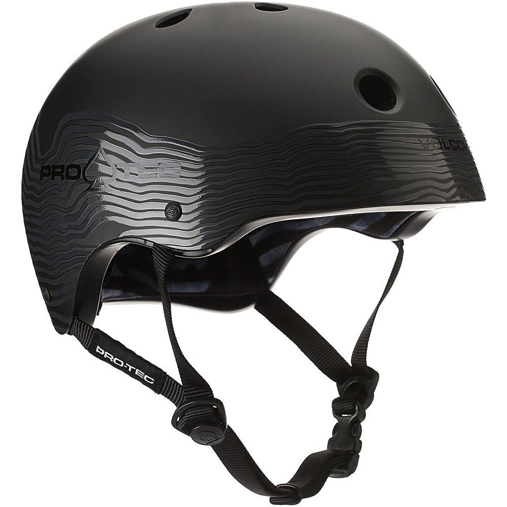 Pro Tec Skateboard Helmet Classic Skate Volcom Mag Vibes