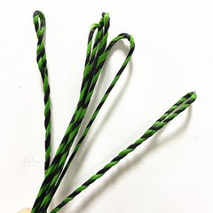 Hunting Archery 54/58/62in Green Flemish Twist Strings 14 Strands Recurve Bow