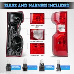 Driver Side Tail Light Assembly Compatible With Chevy Driver (LH) Side