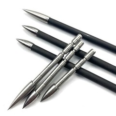 12pcs Target Points 100-200gr Broadheads Archery ID4.2mm Arrowheads Tips Hunting