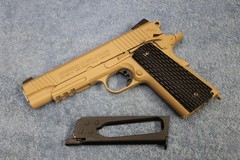 Swiss Arms SA 1911 Military Rail Pistol MRP CO2 Operated Semi-Auto BB Pistol 177