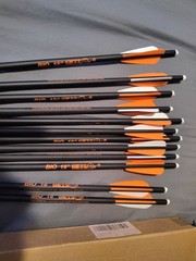 Bio Reeg Crossbow Bolts 12. 18 Inches Carbon Arrows Hunting Archery(Pack of 12)