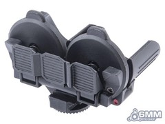 6mmProShop Compact Rail-Mounted Grenade launcher (Model: Double Launcher)