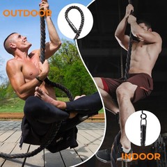 Climbing Rope Gym Climbing Rope for Fitness and Strength Training, Rock Climb