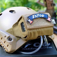 EX-FOG Airsoft Paintball Helmet Pouch 1.0 (XHP) Anti-Fog EXFOG NEW Tan