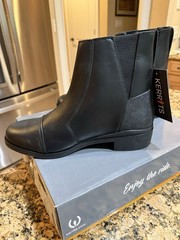 Kerrits Waterproof paddock boots NEW w/ Tags Ladies 11 Zip Sides Black
