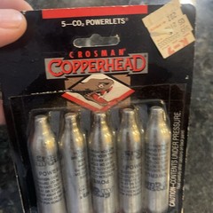 Crosman Airgun 5 Copperhead CO2 Powerlets 12 Grams