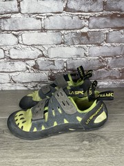 La Sportiva Tarantula Green Gray Black Rock Climbing Shoes Men’s Sz 10M US/43EU