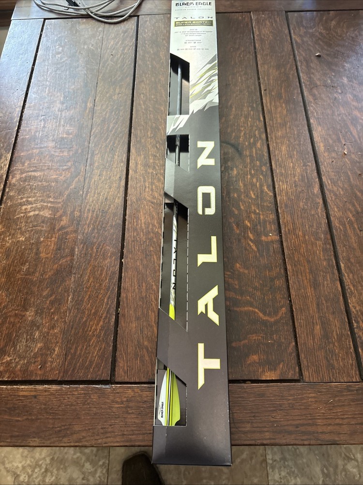 Black Eagle Talon Arrows .003 400 Spine 2.5 in. Shield Cut 6 pk. (NEW LABEL)