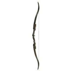 October Mountain OMP1776050 Night Ridge Ilf Recurve Bow Black 60 In. 50 Lbs. Rh