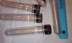 3 tubes caps 1.5 oz water proof Geocache Containers Storage Vault Crush Survival