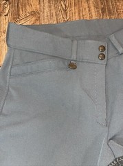 OVATION Dri-Lex Equestrian Horse Riding Pants Gray 32 R