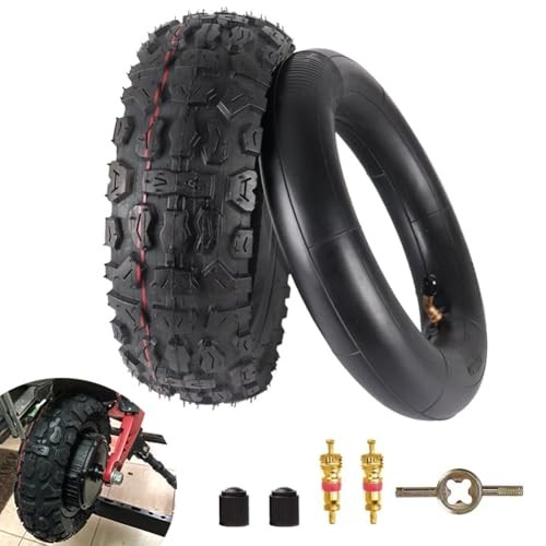 Electric Scooter Tire 10×3.0 Off Road Tire Set 80/65-6 255×80 10 inch