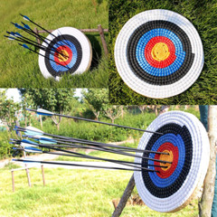 Traditional Solid Straw Round 3 Laryes Hand-Made Archery Target Face for Recurve