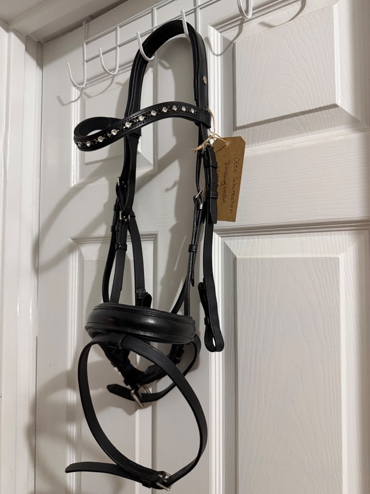 STUNNING Otto Schumacher Dressage Bridle size 2
