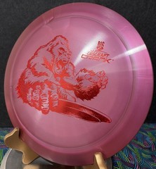 New Discraft Big Z Crank 13/5/-2/2 Distance Driver 173-174g Purple Red Foil