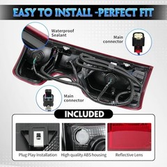 Driver Side Tail Light Assembly Compatible With Chevy Driver (LH) Side