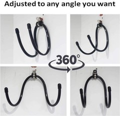 Pmsanzay Skateboard Wall Mount Hanger Rack Storage Display Holder Black