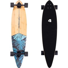 Complete Zed Longboard – 44in Pintail with 70mm PU Wheels for Carving & Commute