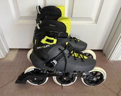 NEW ROLLERBLADE MAXXUM EDGE 125 3WD 3-Wheel X-Training Inline Skates Men’s 10.5