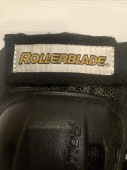 1990s Rollerblade Skate Smart Full Pad Set ADULT SIZE S- Knee, Elbow, Wrist Pads