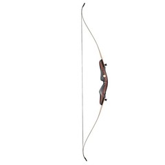 62″ Takedown Recurve Bow Longbow & Carbon Arrows Wooden Riser for Hunting Shoot