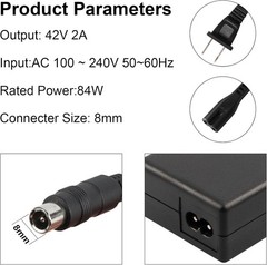 SGS Certified 42V 2A Adapter Replacement for Segway Ninebot Charger Xiaomi M3…