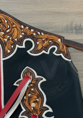 Rodeo Leather Bull Riding Chaps | Western Cowboy Rodeo Gear – Custom Design