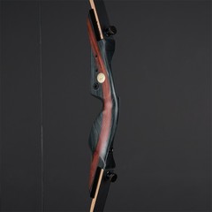 62» 25-50lbs Takedown Recurve Bow Archery Target Hunting Shoot Wooden Riser Bow