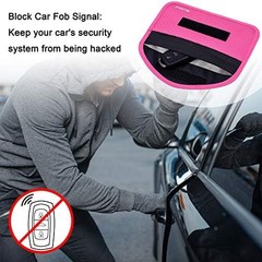 Signal Blocking Bag, 2 Pack RFID Faraday Bag Shield Pouch Cage Box Wallet Cas…