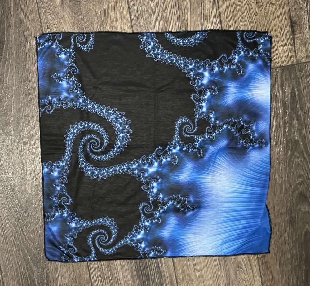 NEW Black & Blue Wild Rag