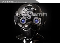 FMA Tactical Helmet AN/PVS-31 Night Vision Goggle NVG Dummy Model No Function