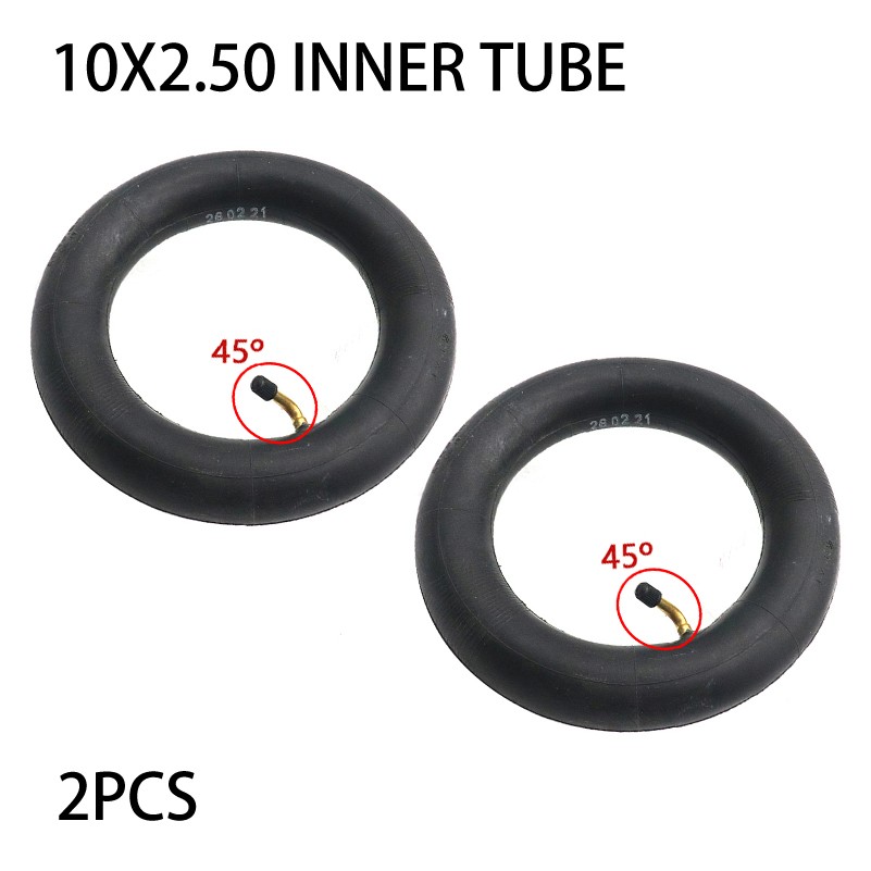 10» 80/65-6 Inner Tube Tire For Zero10x Vsett 10 Electric Scooter 10×3.0 255×80