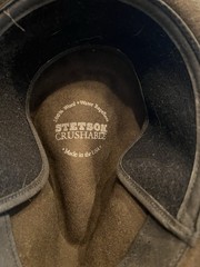 Stetson Crushable Western Hat 100% Wool Brown Water Repellent Made in USA size M