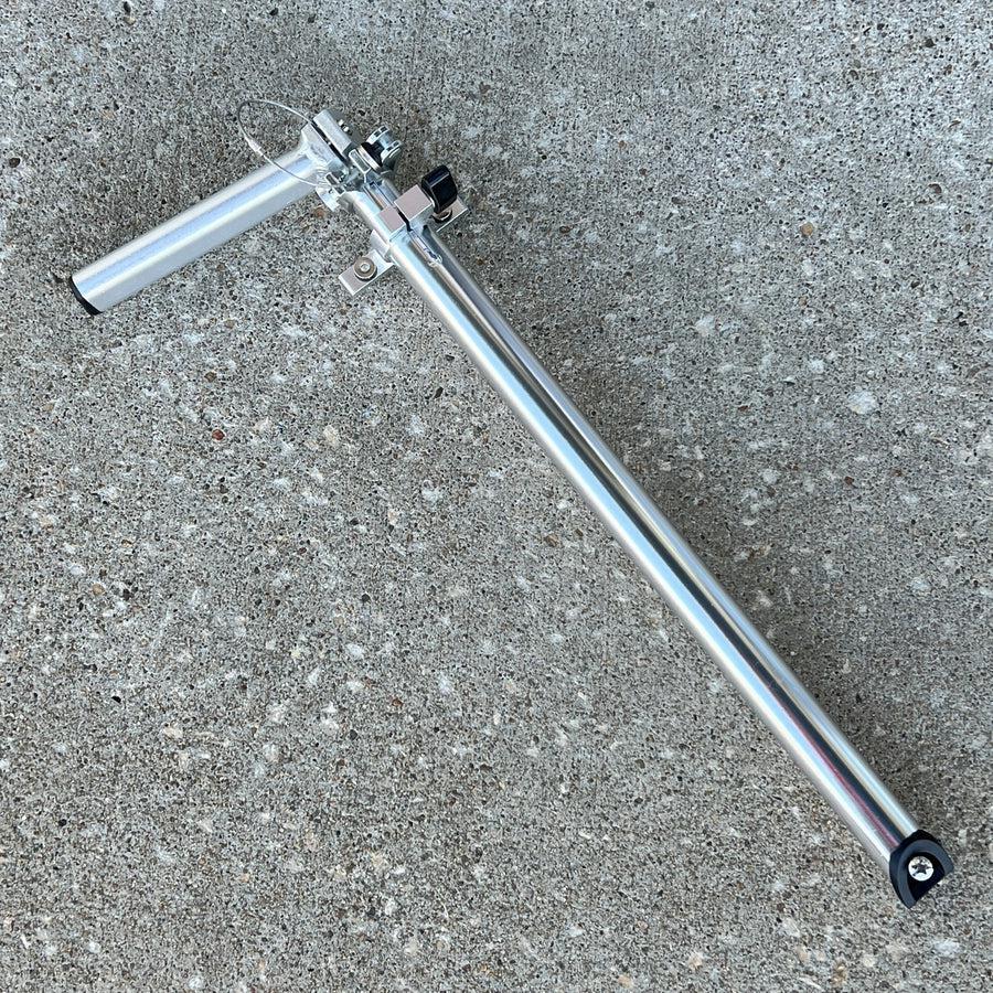 Zuca Telescoping Handle Set with Tubes, Clamps, and Handle Bar [Zuca Cart AT]