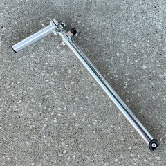 Zuca Telescoping Handle Set with Tubes, Clamps, and Handle Bar [Zuca Cart AT]